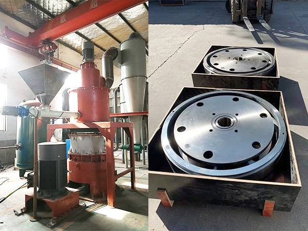 10微米重晶石粉末環輥磨+分級機生產線