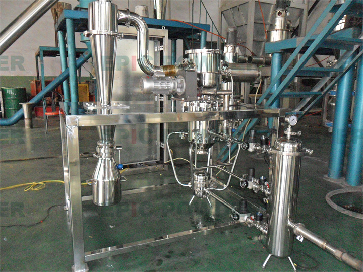 實驗型扁平式氣流粉碎機