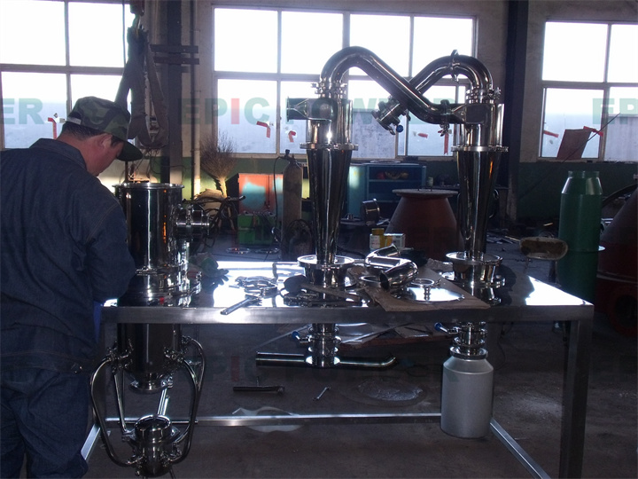 大產量圓盤式氣流粉碎機