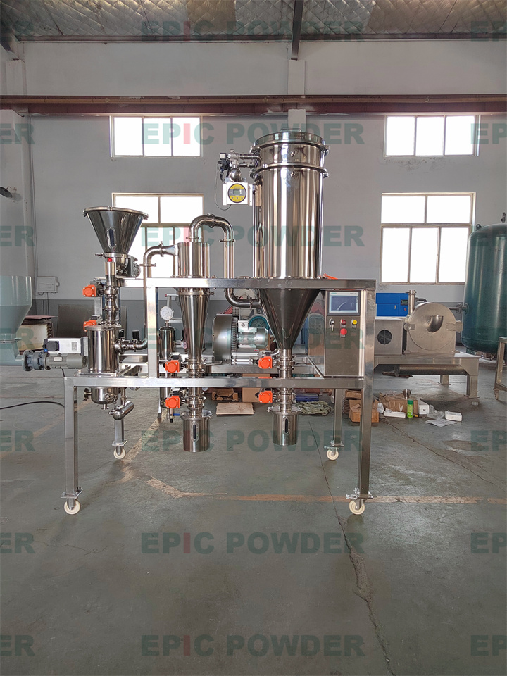 小產(chǎn)量圓盤式氣流粉碎機(jī)